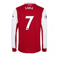 Arsenal Bukayo Saka #7 Hjemmebanetrøje 2022-23 Langærmet